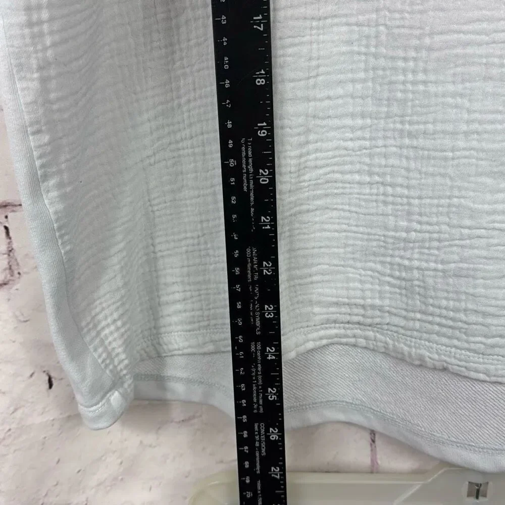 Magellan Outdoors Lounge Set Womens Large Relaxed Fit Shirt Shorts 2 Pc White - Picture 5 of 13